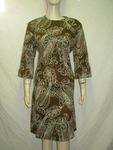 Robe Vintage marron T44 034 - Imagen 1 de 3