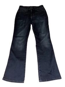 Womens Lee Jeans Easy Fit 1889 Stretch Bootcut Size 10 30x31 Dark Wash - Picture 1 of 7
