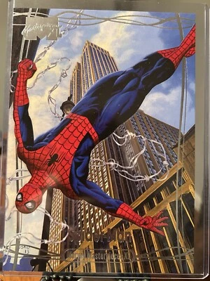 2024 Skybox Marvel Masterpieces XL #90 Spider-Man Silver Foil Variant /149 - Image 1 of 3
