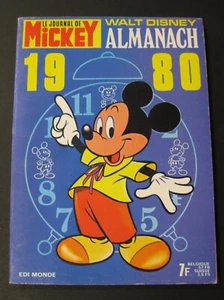 Mickey Almanach 1980 Ed. Hachette TBE - Picture 1 of 2