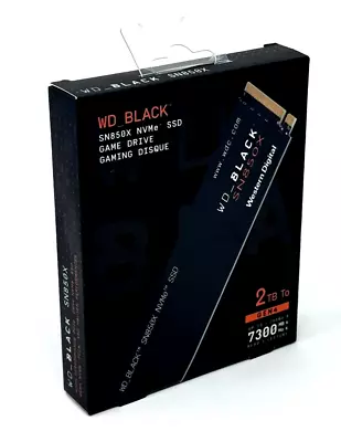 WD_BLACK SN850X NVMe M.2 2280 2TB PCI-Express 4.0 x4 Internal Solid State Drive - Image 1 of 2