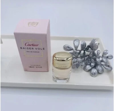 BAISER VOLE by Cartier 6 ml 0.2 oz EDP Eau de Parfum Splash MINIATURE New Box R Foto 1 de 3