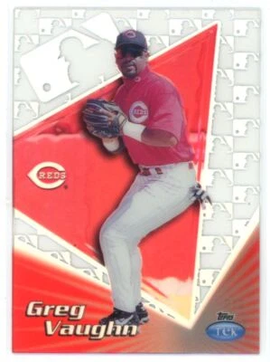 1999 Topps Tek Pattern 28 Greg Vaughn Cincinnati Reds #21B - Image 1 of 2