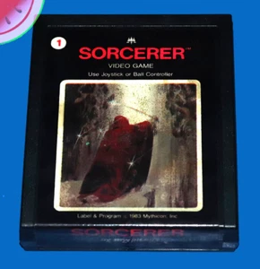 TESTED Atari 2600 Game SORCERER Mythicon 7800+ Works - Picture 1 of 5