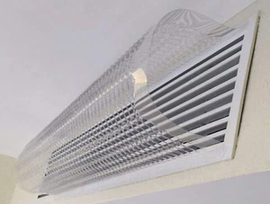 Deflettore calore e aria riutilizzabile regolabile per prese d'aria, fianchi, camper, HVAC domestico - Foto 1 di 5