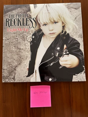 *Sealed* THE PRETTY RECKLESS - Light Me Up OPAQUE WHITE color vinyl LP /500 - Image 1 of 2