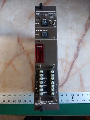 GENERAL ELECTRIC IC600PM500B CPU/DPU POWER SUPPLY - 30 DAY WARRANTY - Image 1 of 4