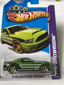 Hot Wheels FORD SHELBY GT500 "SUPERSNAKE" in green - Picture 1 of 1
