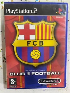 FCB CLUB FOOTBALL PS2 2 FUTBOL CLUB BARCELONA PLAYSTATION 2 PAL ESPAÑOL - Imagen 1 de 3