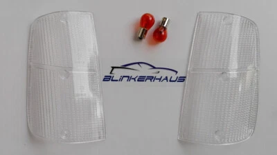 WEISSE Italien Blinker Gläser Volvo 240 242 244 245 260 262 C 264 265 Turbo - Bild 1 von 4