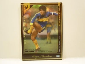 Panini WCCF 2017-18 HOLE Diego Armando Maradona Boca Juniors Storia delle Leggende - Foto 1 di 8