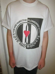 Love and Rockets Flower Pot Punk Rock hardcore thrash music T shirt tee - Picture 1 of 1