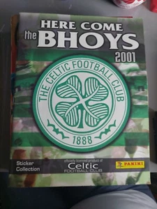 Panini Here Come The Bhoys 2001 Sticker Album 100% Complete - Picture 1 of 8