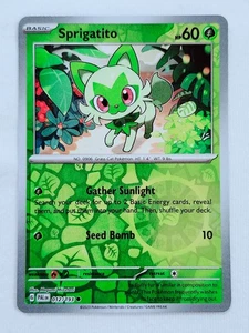 Sprigatito 012 Paldea Evolved Reverse Holo Pokémon TCG - Picture 1 of 4