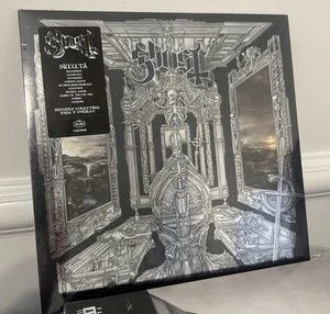 GHOST “SKELETA” 2025 Black VINYL LP NEW SEALED with Papa V Overlay - Picture 1 of 2