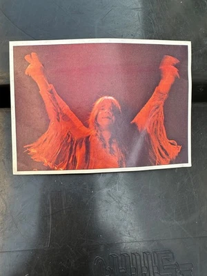 1975 Ozzy Osbourne Black Sabbath Panini-Modena Dzuboks Pop Parada #80 Card - Image 1 of 3