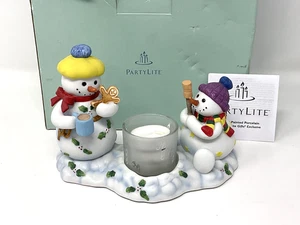 (C) Party Lite Snowbell Kids Votive Holder P7869 New Open Box - Picture 1 of 6