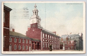 Alte Postkarte Pennsylvania Independence Hall Philadelphia, PA verschickt 1913 - Bild 1 von 2
