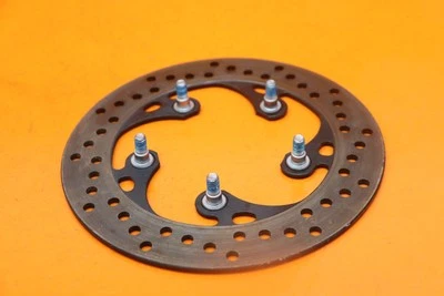 03-15 2013 SUZUKI GSXR 1000 OEM STRAIGHT REAR ROTOR BACK BRAKE DISC W BOLTS - Image 1 of 4