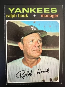 1971 Topps Ralph Houk #146 New York Yankees - Picture 1 of 2