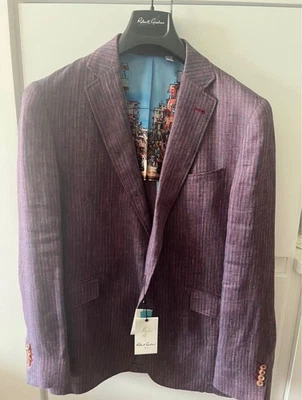 Robert Graham Men’s 42R Tailored Fit Blazer Sport Coat Suit Jacket - Image 1 of 4