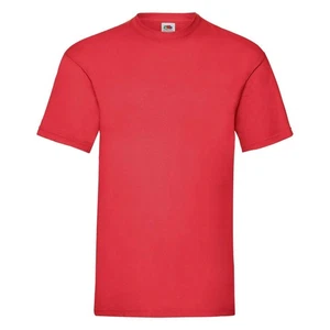 Camiseta Fruit Of The Loom 61036 Para Hombre Valueweight Cuello Redondo Algodón Color Principal - Imagen 1 de 14