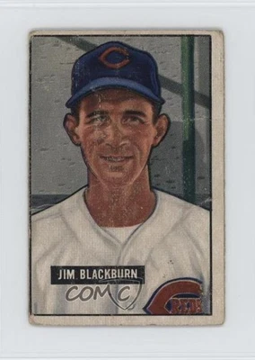1951 Bowman Jim Blackburn #287 - Image 1 of 2