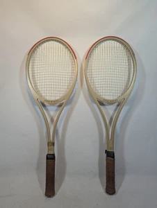 Lote 2 Raquetas de Tenis Babolat Snauwaert L-4 Fibra Compuesta 4 1/2 Agarre De Colección - Imagen 1 de 7