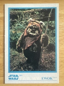 EWOK 1984 Star Wars KELLOGG'S STICKER Karte #7 (1059) ex - Bild 1 von 2
