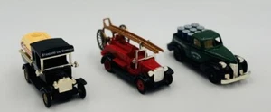 Lot Of 3 Vtg Standard Oil/Chevron Refinery Pickup Truck, Fire Truck Lledo PLC - Picture 1 of 6