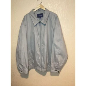 Men's XXL Croft & Barrow Windbreaker Light Jacket Golf Boating Tan Full Zip - Picture 1 of 7