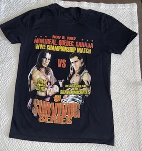 Hitman Vs Heartbreak Kid 1997 WWE Championship Wrestling T-Shirt Mens Size S - Picture 1 of 6