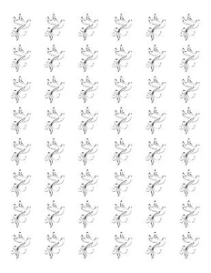 48 SELLOS DE SOBRES DOVE ETIQUETAS PEGATINAS 1.2" REDONDO - Imagen 1 de 1