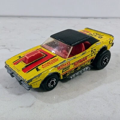 Vintage Matchbox 1986-1992 Dodge Challenger Hot Rod SF01 1:65 Toyman yellow - Image 1 of 4