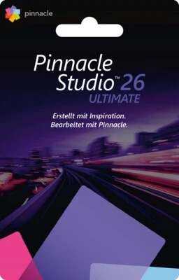 Pinnacle Studio 26 ULTIMATE (2023) - DAUERLIZENZ für Windows DEUTSCH #PKC - Bild 1 von 4