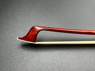 Sartory Copy Pernambuco Cello Bow Ebony Frog Silver Mounting 81.6g NEW - Image 1 of 4