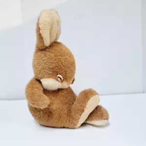 De Colección Gemini Juguetes Suaves No Felpa Dormir Conejo Conejo Marrón 9" Pascua Difícil de Encontrar - Imagen 1 de 7
