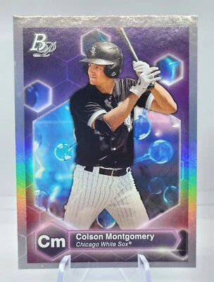 2022 Bowman Platinum COLSON MONTGOMERY  "Precious Elements" #PE-4  MINT! - Image 1 of 2