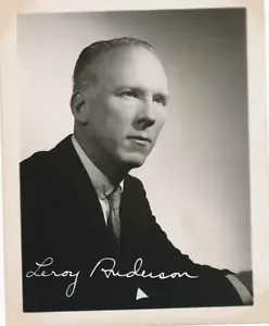 Fotografía firmada vintage rara de Leroy Anderson - Imagen 1 de 1
