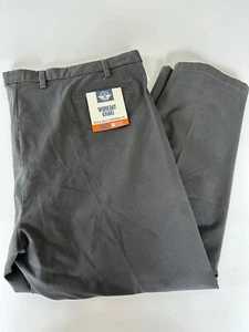 Dockers Gray Workday Khaki Tapered Fit Pant Size W56 X L32 - Picture 1 of 6