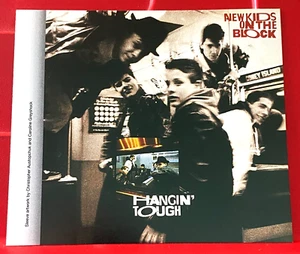 New Kids On The Block Hangin Tough Cover Art PICTURE/PRINT 5.5" x 5" - Picture 1 of 3