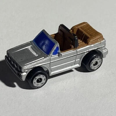 1994 Micro Machines Volkwagen VW Golf Rabbit Silver Convertible - Image 1 of 4