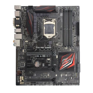 For ASUS Z170 PRO GAMING LGA 1151 Intel Z170 DDR4 ATX Motherboard HDMI DP - Picture 1 of 8