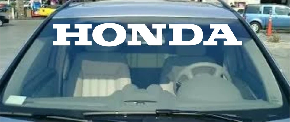 Honda Windshield Decal White 5" x 40" - Image 1 of 1