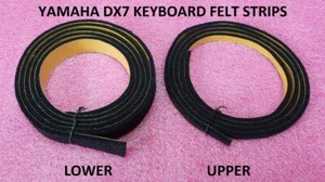 Yamaha DX7, Yamaha DX5, Korg 01/W, M1, T2, T3, Wavestation Keyboard Felt Strips - Picture 1 of 5
