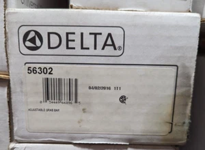 Delta 56302 Chrome Adjustable Slide/Grab Bar Assembly-NO Handshower - Picture 1 of 4