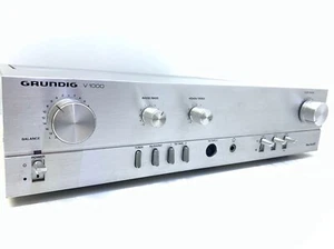 Grundig V-1000 Stereo Amplifier 35+35 Watts RMS Vintage 1980 Work 100% Good Look - Picture 1 of 11