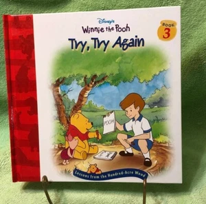Disneys Winnie The Pooh "Try, Try Again" Book 3 By Nancy Parent - Picture 1 of 6