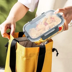 24 Piece GlassFood Storage Container,Snap Lock Lid,Glass Meal Prep ContainerSet - Picture 1 of 8