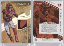 2016 Donruss Elite Back to the Future Prime /49 Jeremy Hill #BFM-JH